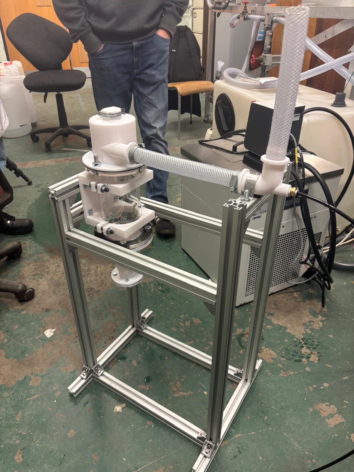 Complete assembly of air/oil separator