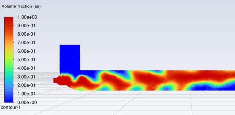 Complete assembly of air/oil separator